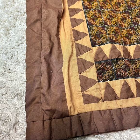 Handmade 1970 Old Fabric, vintage cloth, old kantha style jacket - Picture 11 of 13